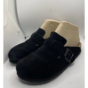 Asgard Genuine Suede Clogs for Women Leather Mules Arch Support 8